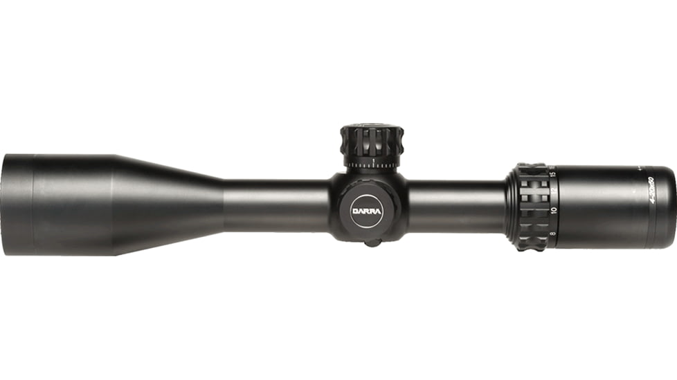 Barra Optics FT 4-20x50 Rifle Scope, 30mm Tube, Second Focal Plane, Mildot Duplex Reticle, MIL Adjustment, Black, FT4-20X50SF