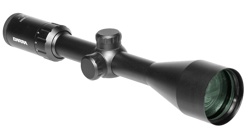 Barra Optics H20 3-9x50 Rifle Scope, 1in Tube, Second Focal Plane, BDC Reticle, MOA Adjustment, Black, H203-9X50B1, EDEMO2