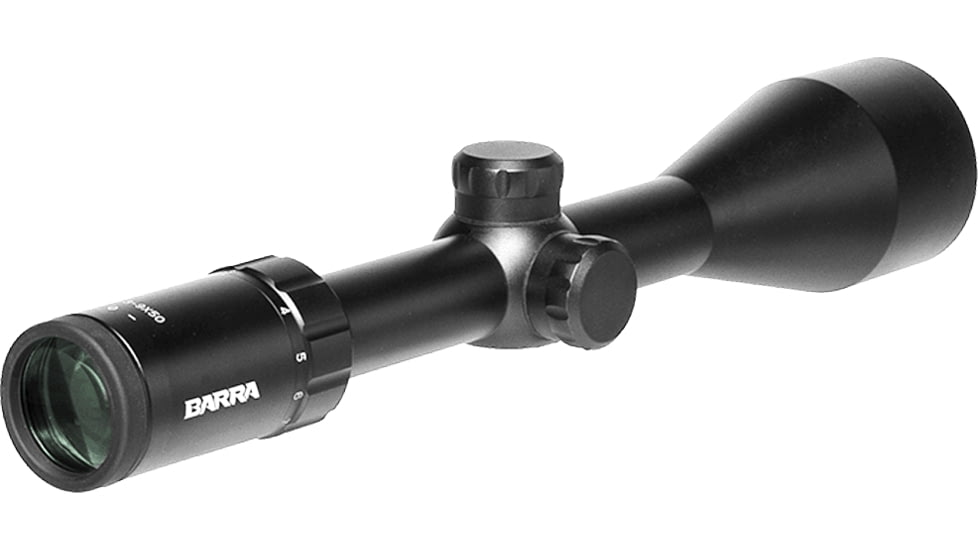 Barra Optics H20 3-9x50 Rifle Scope, 1in Tube, Second Focal Plane, BDC Reticle, MOA Adjustment, Black, H203-9X50B1, EDEMO2