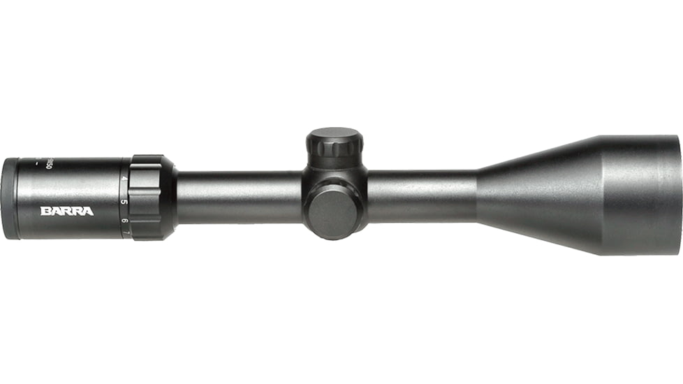 Barra Optics H20 3-9x50 Rifle Scope, 1in Tube, Second Focal Plane, BDC Reticle, MOA Adjustment, Black, H203-9X50B1, EDEMO2