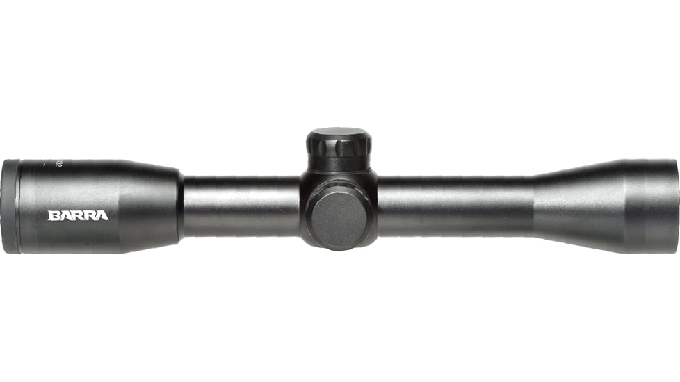 Barra Optics H20 4x32 Rifle Scope, 1in Tube, Second Focal Plane, BDC Reticle, MOA Adjustment, Black, H204X32B1