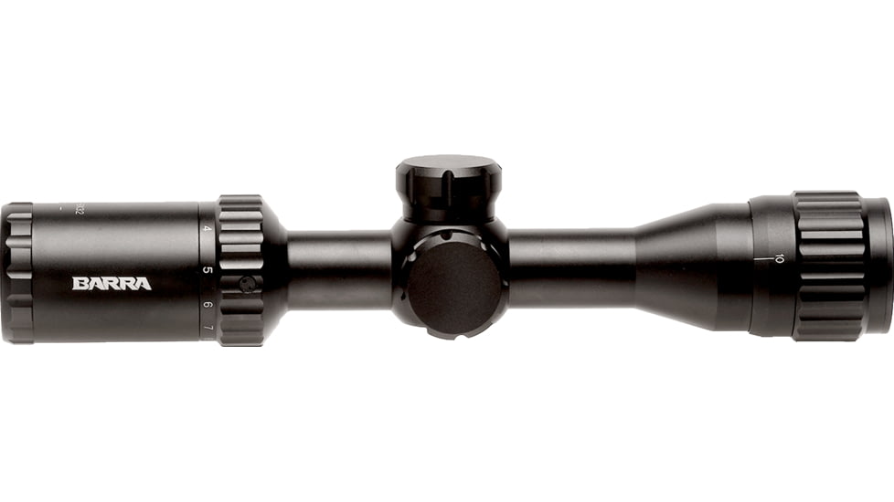 Barra Optics H30 3-9X32 Rifle Scope, 1in Tube, Second Focal Plane, BDC Reticle, MOA Adjustment, Black, H303-9X32B1