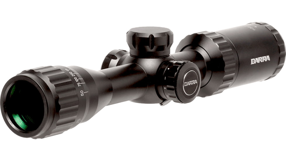 Barra Optics H30 3-9X32 Rifle Scope, 1in Tube, Second Focal Plane, BDC Reticle, MOA Adjustment, Black, H303-9X32B1