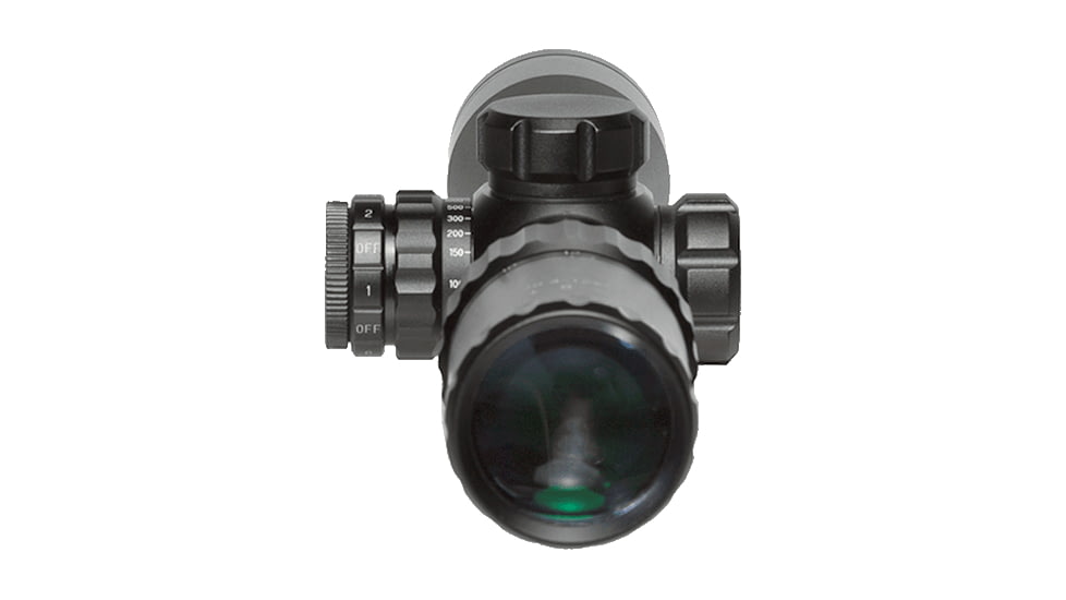 Barra Optics H30 4-12X40 Rifle Scope, 1in Tube, Second Focal Plane, BDC Reticle, MOA Adjustment, Black, H304-12X40B1