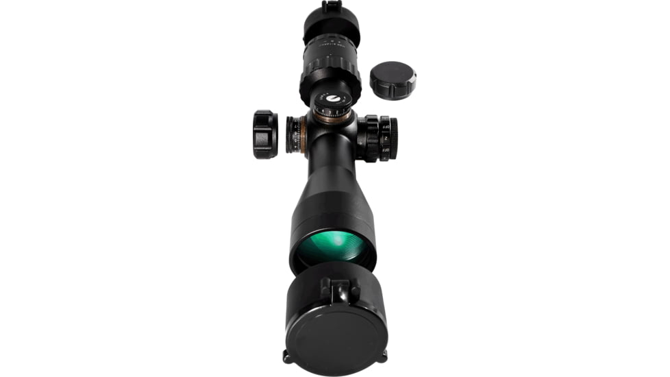 Barra Optics H30 4-12X40 Rifle Scope, 1in Tube, Second Focal Plane, BDC Reticle, MOA Adjustment, Black, H304-12X40B1