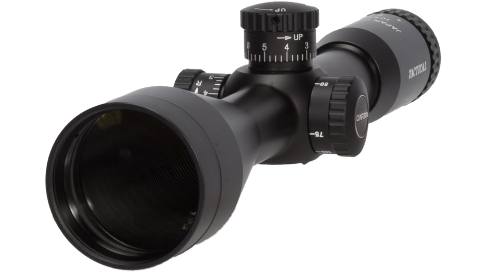 Barra Optics MP 10X56 Rifle Scope, 30mm Tube, Second Focal Plane, Mildot Duplex Reticle, MOA Adjustment, Black, MP10X56S