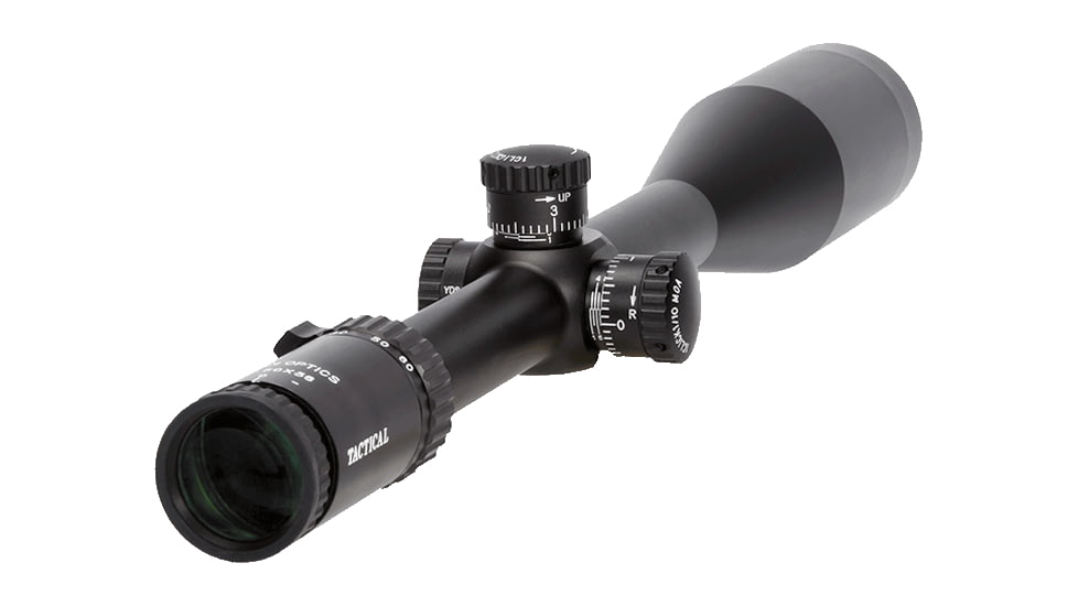 Barra Optics MP 12-60x56 Rifle Scope, 30mm Tube, Second Focal Plane, Mildot Duplex Reticle, MOA Adjustment, Black, MP12-60X56S