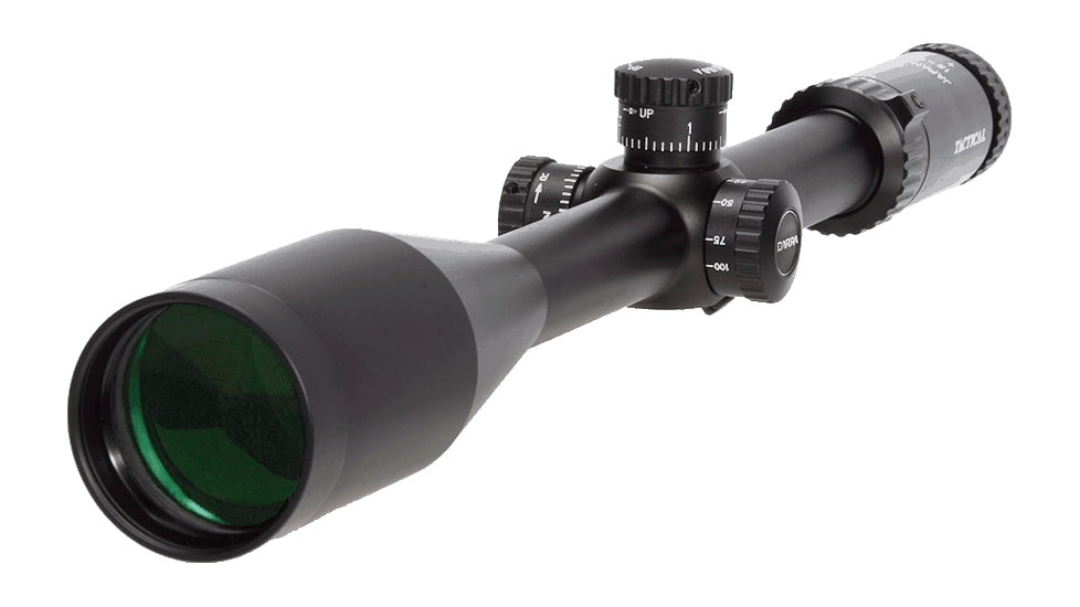 Barra Optics MP 12-60x56 Rifle Scope, 30mm Tube, Second Focal Plane, Mildot Duplex Reticle, MOA Adjustment, Black, MP12-60X56S