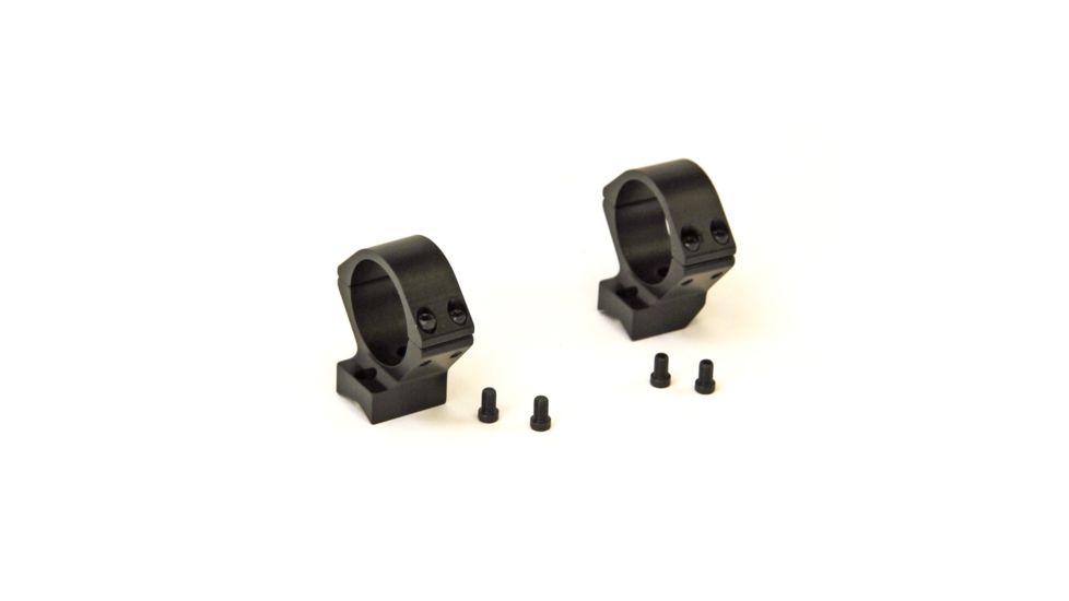 Barrett 16753 Fieldcraft Ring Kit 30mm Diam Low Black