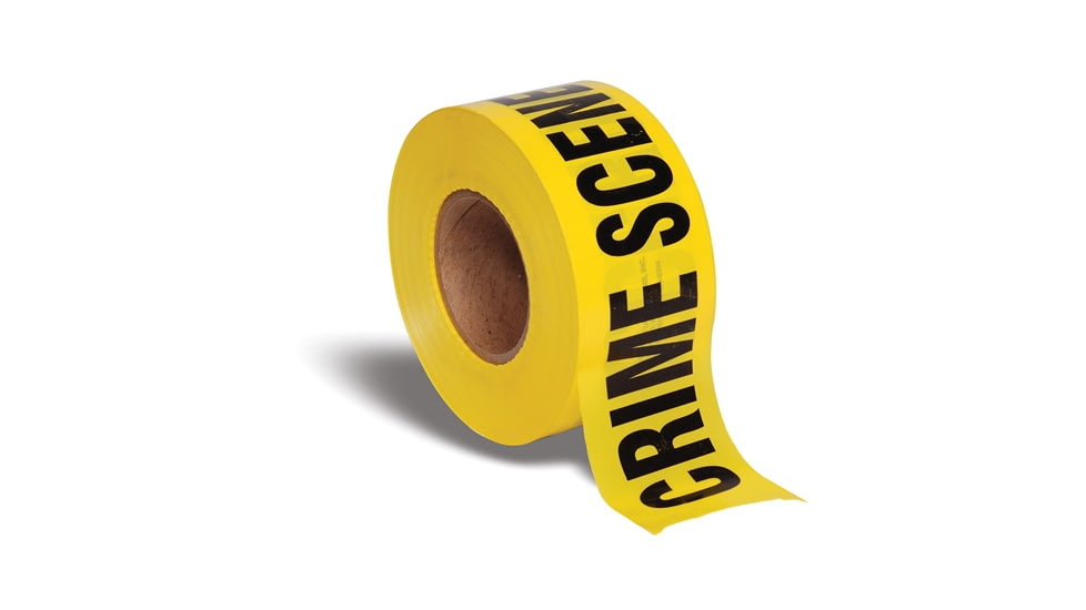 Barricade Tape YLW Crime
