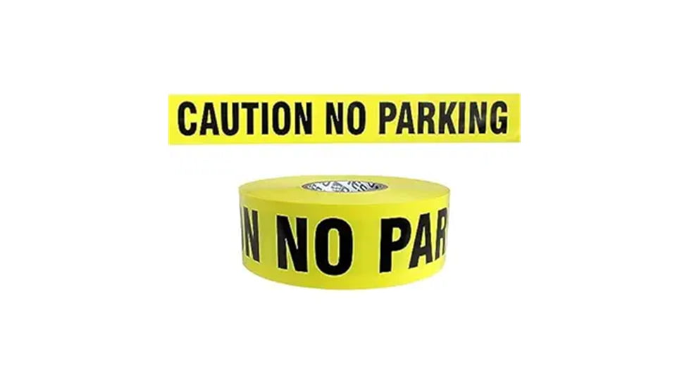 Barricade Tape YLW No Parking