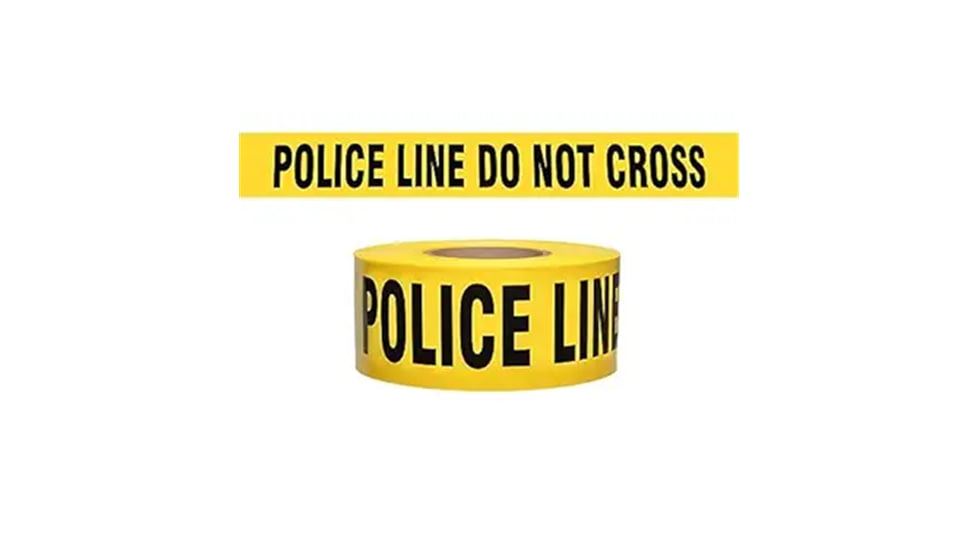 Barricade Tape YLW Police