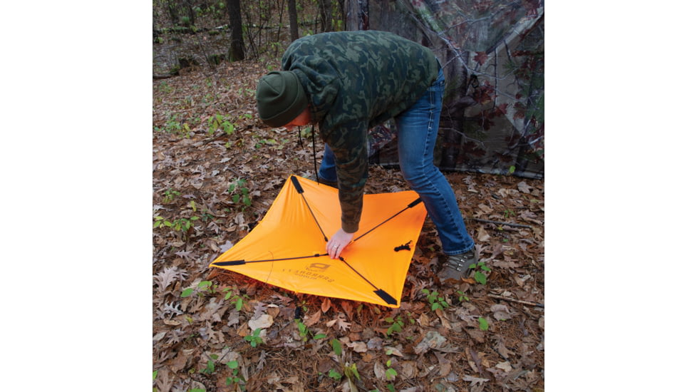 Barronett Blinds 4-Sided Blaze Orange Safety Cap, Blaze Orange, BA706