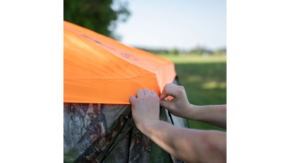 Barronett Blinds 5 Sided Blind Blaze Orange Cap, Blaze Orange, BA704