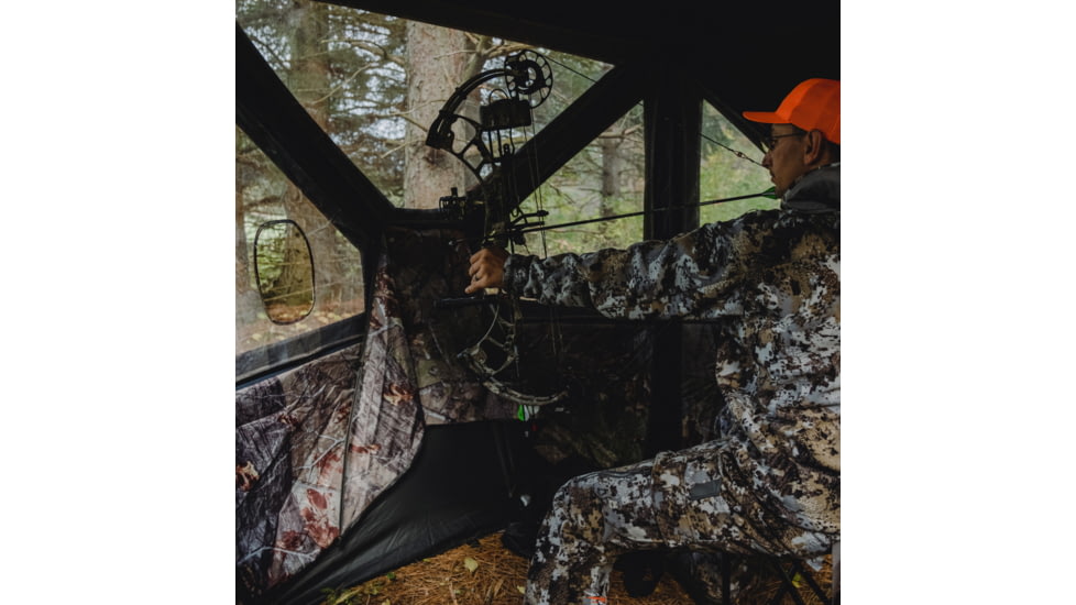 Barronett Blinds Big Cat Hunting Blind, Backwoods Camouflage BC350BW