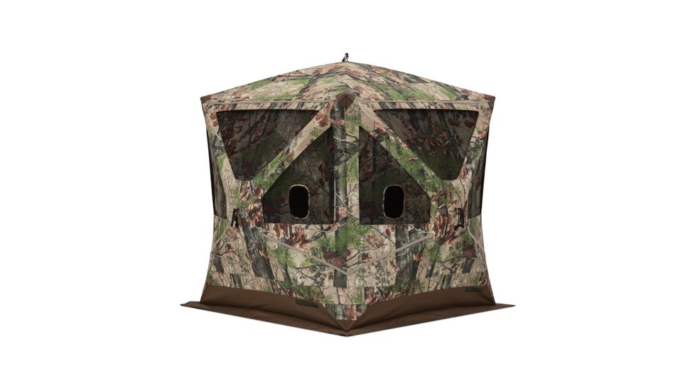 Barronett Blinds Big Ox Hub Blind, Backwoods Camo, BX350BW