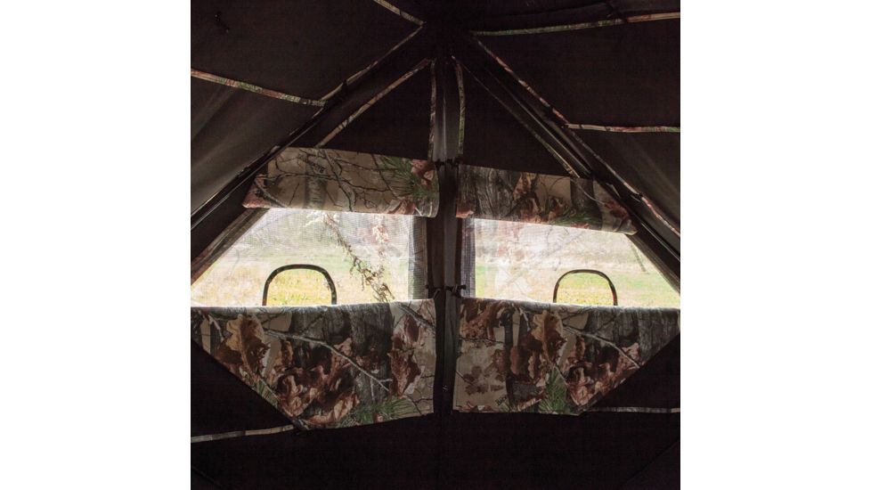 Barronett Blinds Big Ox Hub Blind, Backwoods Camo, BX350BW