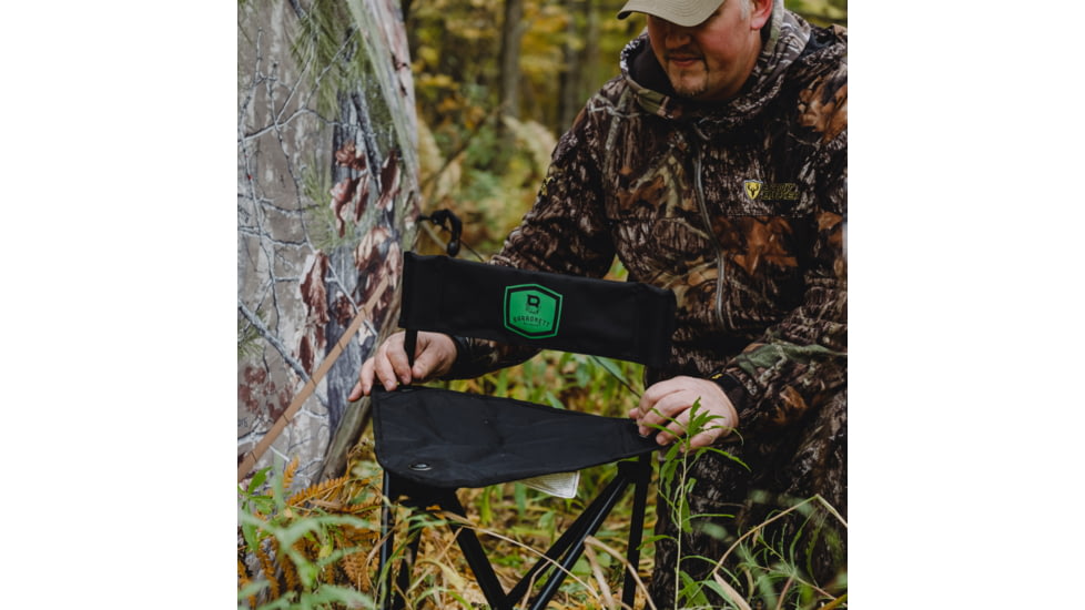Barronett Blinds Folding Hunting Chair, Black BC100