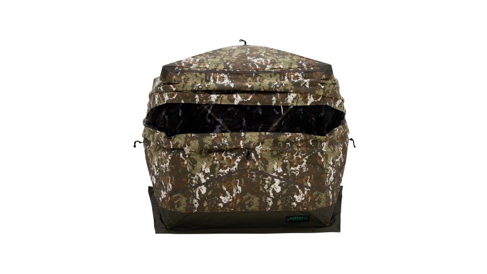Barronett Blinds Ox 5, Portable Hunting Blind, Durable OxHide Fabric, Panoramic Shooting Window, Crater Harvest, 72in x 96in x 96in, BX550CH, Crater Harvest, 72in x 96in x 96in, BX550CH