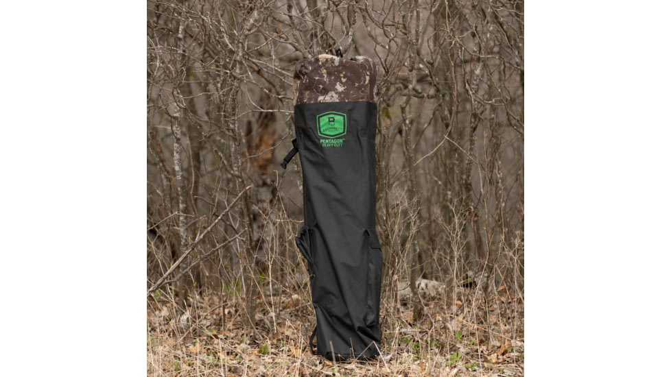 Barronett Blinds Pentagon Heavy Duty 5 Sided Hunting Blind, Crater Core, 4-Person, PTHD550CC