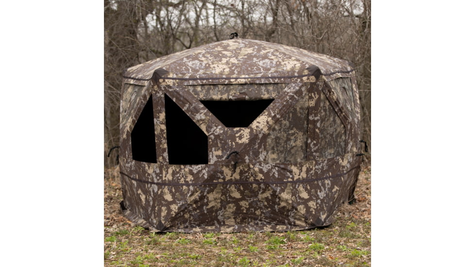 Barronett Blinds Pentagon Heavy Duty 5 Sided Hunting Blind, Crater Core, 4-Person, PTHD550CC