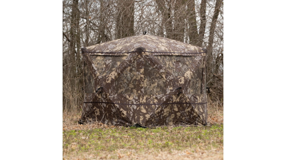 Barronett Blinds Pentagon Heavy Duty 5 Sided Hunting Blind, Crater Core, 4-Person, PTHD550CC