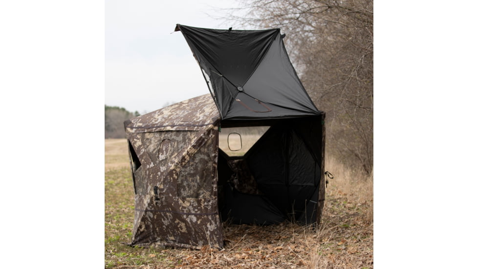 Barronett Blinds Pentagon Heavy Duty 5 Sided Hunting Blind, Crater Core, 4-Person, PTHD550CC