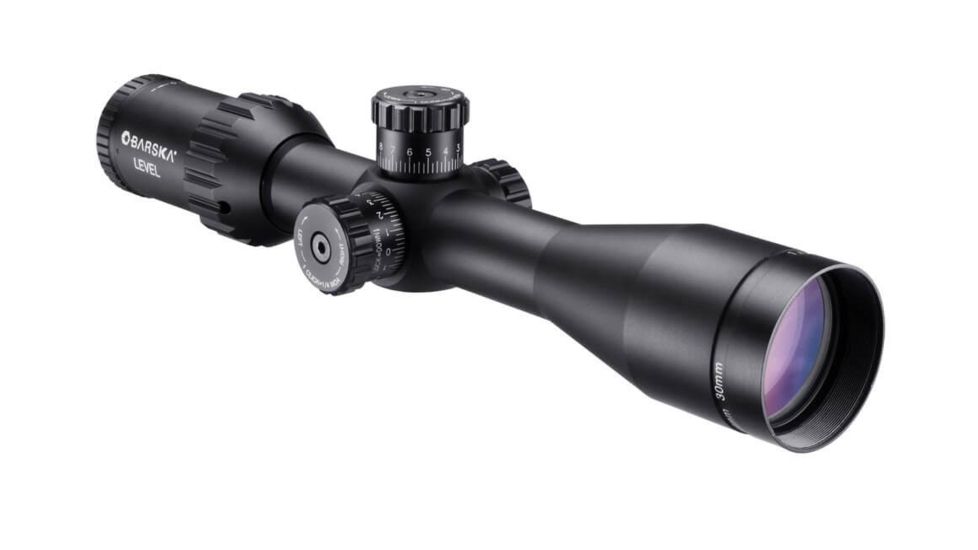 Barska 1.5-6x44mm Level Rifle Scope,Illuminated MOA Reticle, Black, Medium AC12780