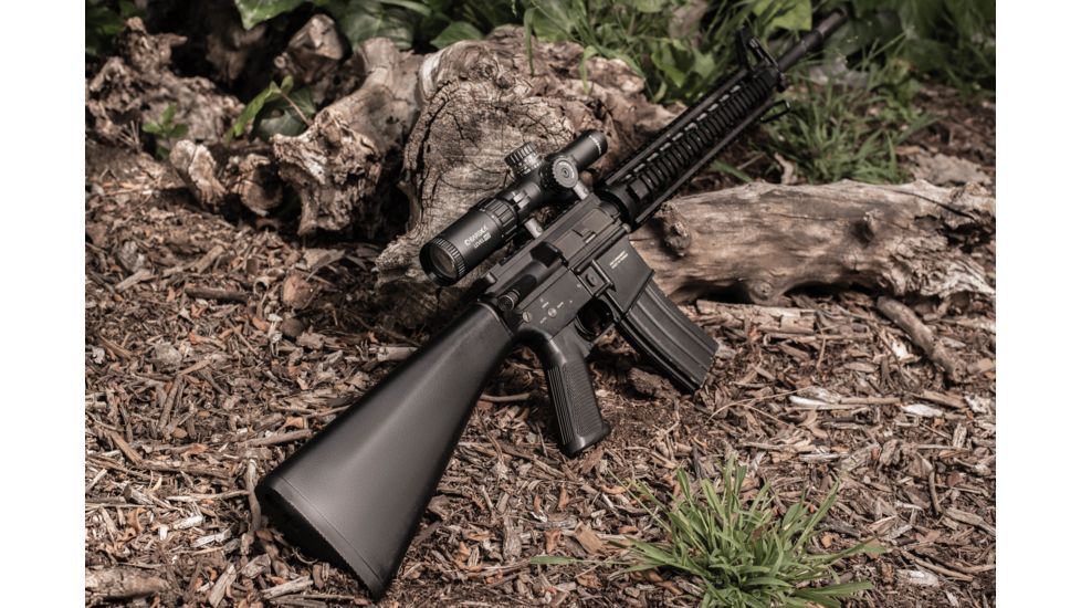 Barska 1.5-6x44mm Level Rifle Scope,Illuminated MOA Reticle, Black, Medium AC12780