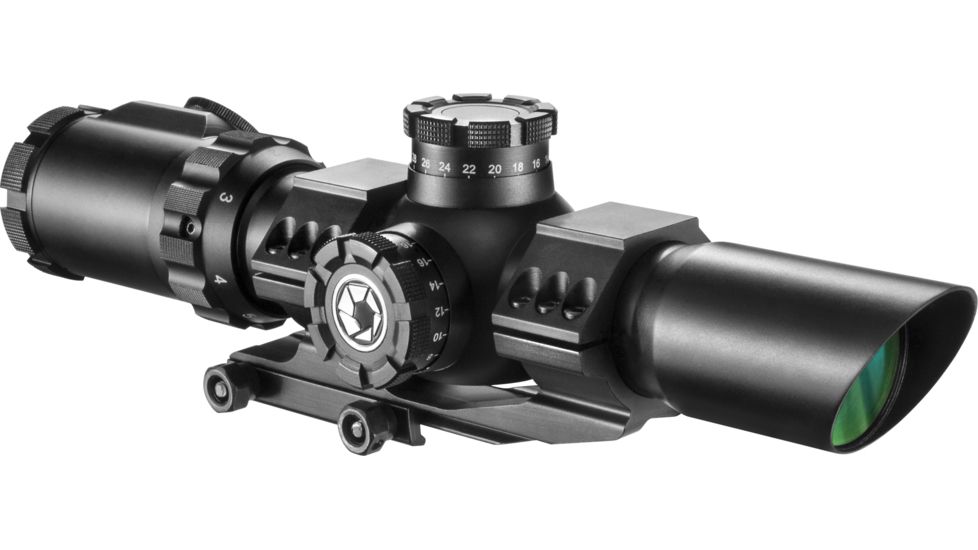 Barska 1-6x32 IR,SWAT AR Rifle Scope,35mm Tube,Red/Green Illuminated Reticle AC12138