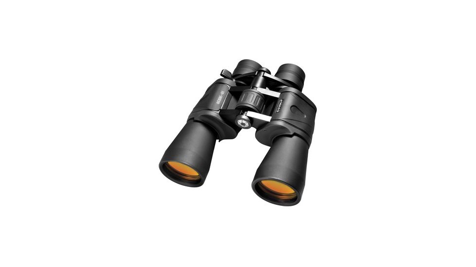 Barska Gladiator 10-30x50mm Porro Prism Zoom Binoculars, Clam Pack, Black, AB10169