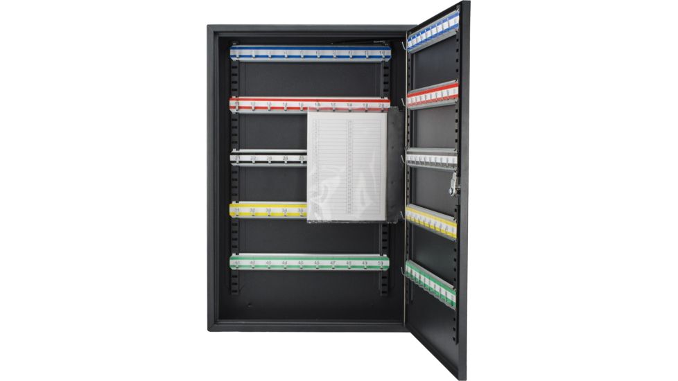Barska 100 Position Key Cabinet with Key Lock , Black, Medium CB12964