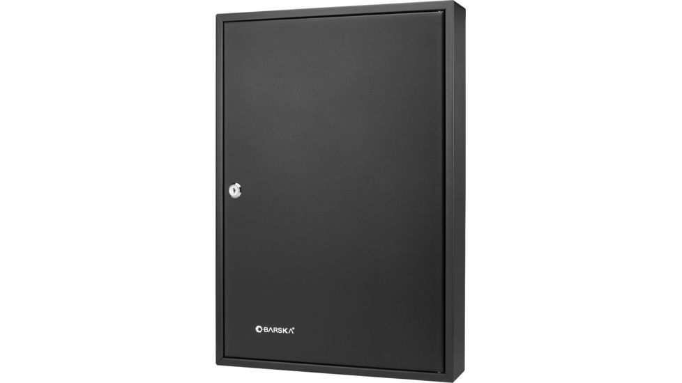 Barska 100 Position Key Cabinet with Key Lock , Black, Medium CB12964