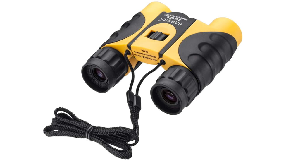 Barska 10x25 Yellow WP, Blue Lens CP CO10697