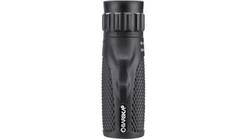 Barska 10x25mm BK-7 Roof Waterproof Blackhawk Monocular, Black, Small, AA12131