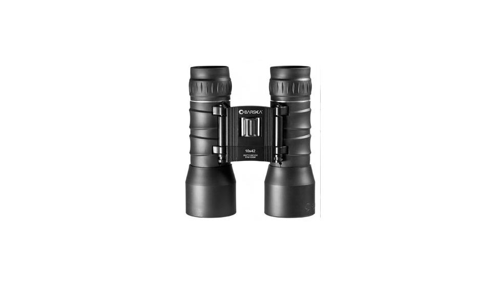Barska 10x42, Lucid View Binocular, Black, Compact, Blue Lens
