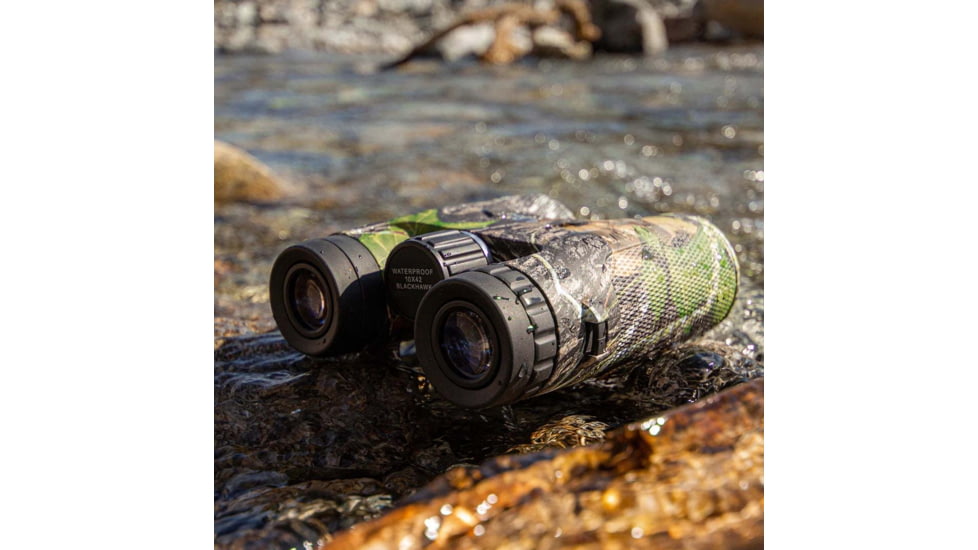 Barska 10x42 WP Blackhawk, Bak-4, Green Lens, MO AB11851