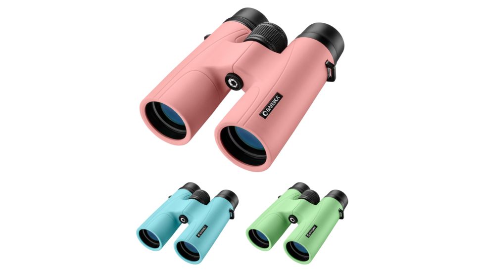 Barska 10x42mm Crush Binoculars, Blush, Breeze, Pistachio