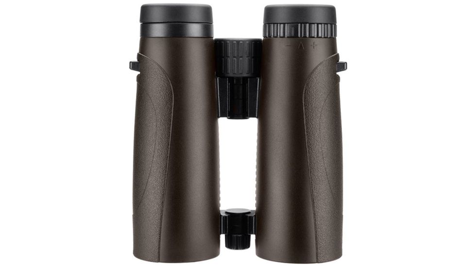 Barska 10x42mm WP Embark Binoculars, Roof Prism, BAK-4, Right Eye Diopter, Brown AB12680