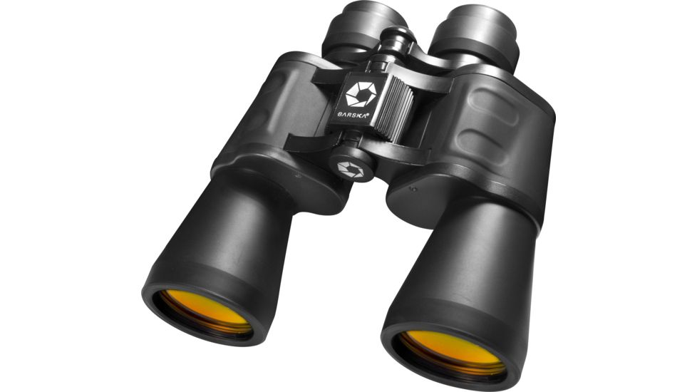 Barska 10x50 X-Trail Wide Angle Porro BK-7 Prism Binoculars, Black, Box Pack AB10276