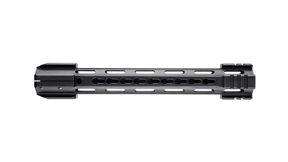 Barska 12 in AR Quad Rail w/ Key Mold System, KeyMod Mounting Slots, Free Floating Design, Black AW12688