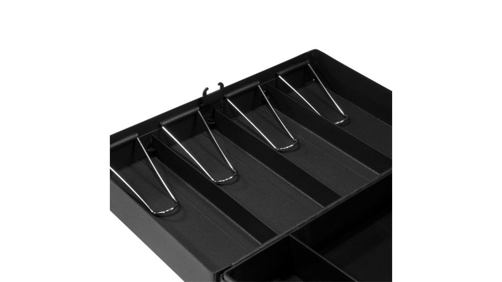 Barska 12in. Cash Box, 6 Compartment Tray, Close Up Money Clip CB11794