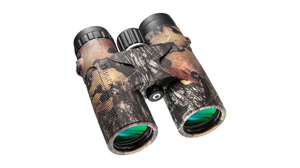 Barska 12x42 WP Blackhawk, Bak-4, Green Lens, Mossy Oak Break-Up, Black AB11848