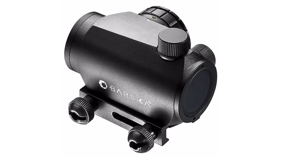 Barska 1x20 Dual Green/Red Dot Scope, Black, Dovetail/Weaver Base AC11586