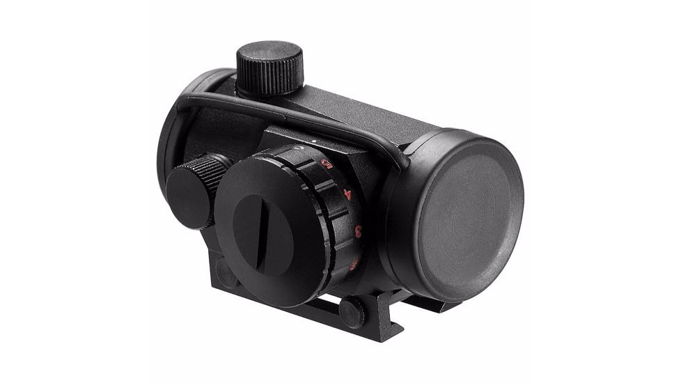 Barska 1x20 Dual Green/Red Dot Scope, Black, Dovetail/Weaver Base AC11586