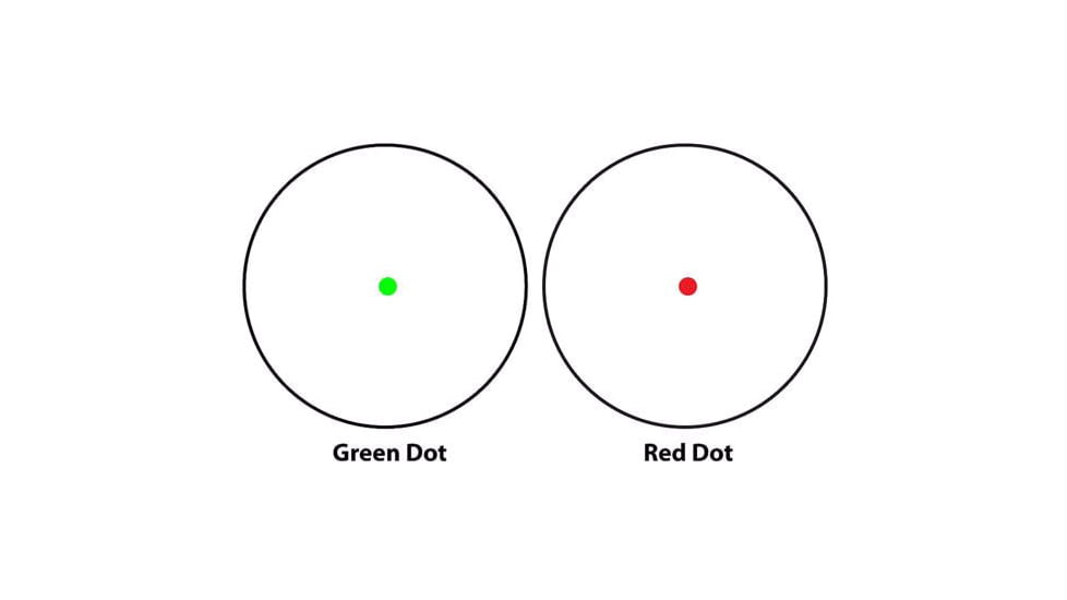 Barska 1x20 Dual Green/Red Dot Scope, Black, Dovetail/Weaver Base AC11586
