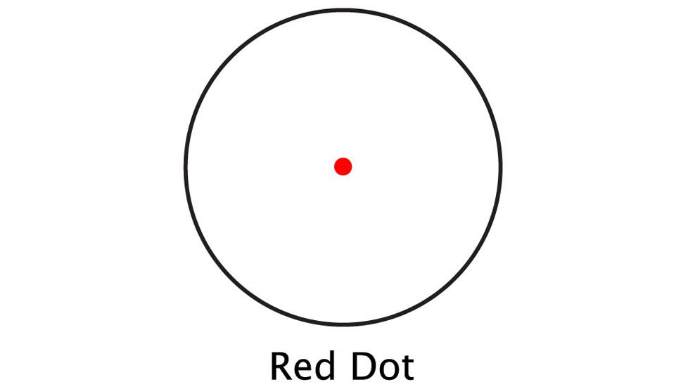 Barska 1x20mm Red Dot Rifle Scope AC11428