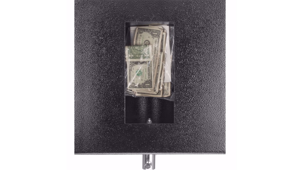 Barska 2.58/4.68 Cu Ft Rotary Two Keypad Depository Security Safe, Black, Large, AX13522