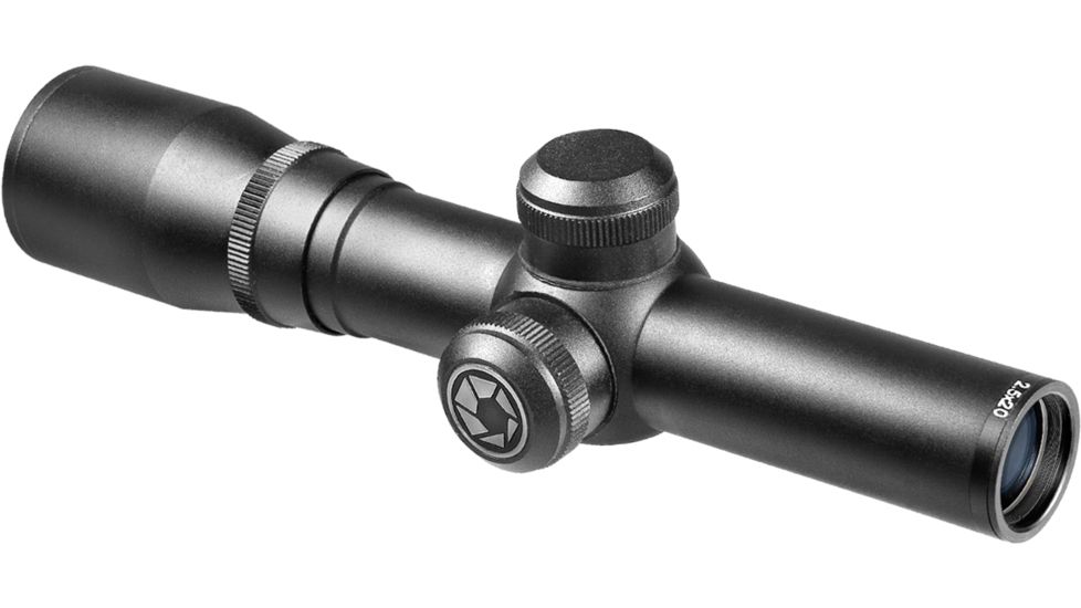 Barska 2.5x20 Contour Pistol/Crossbow Scope, Matte Black, 30/30 Reticle - AC10842