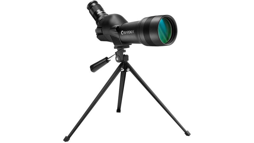 Barska 20-60x60 Spotter-Pro WP w/ Tripod, Green Lens, MC, Fully Multi-Coated Optics, Black AD12570